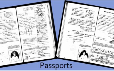 Weekly Series: Gems and Genealogy from Passports